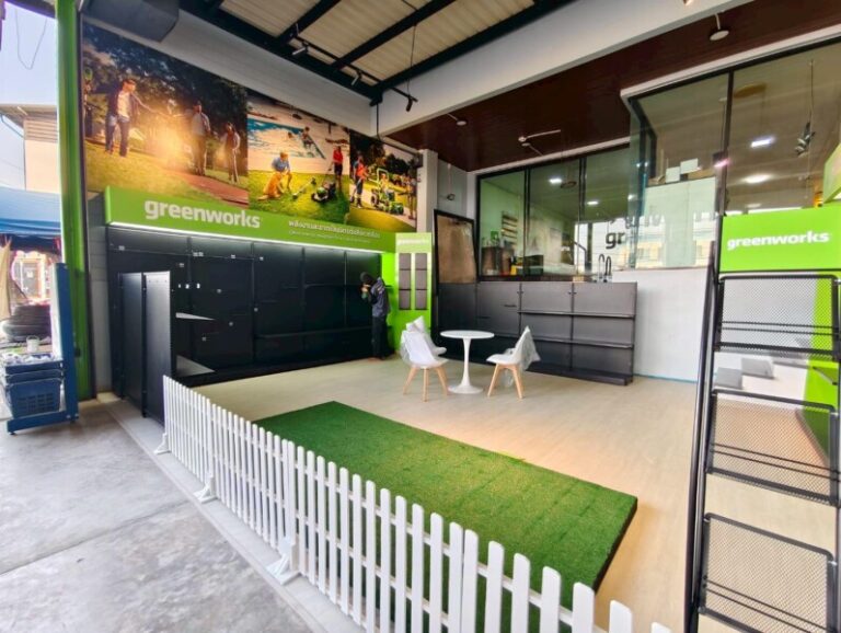 งานติดตั้งบู๊ทสินค้า